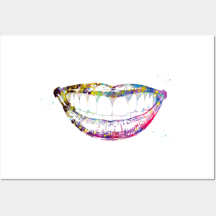 Smile Posters and Art